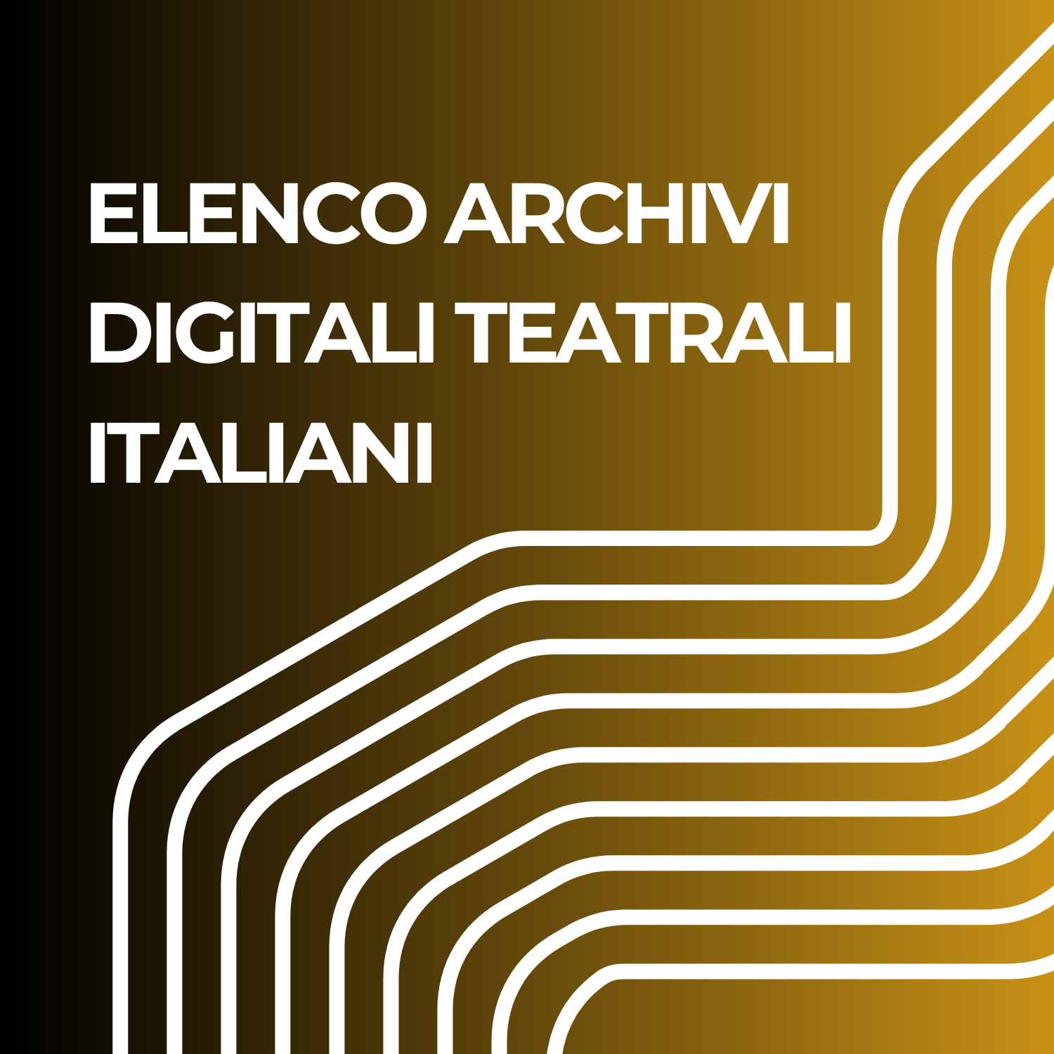 Elenco archivi digitali teatrali italiani